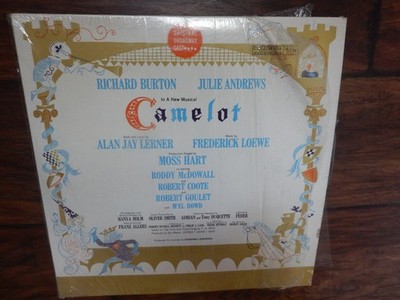 CAMELOT  ''Broadway Cast Recording''  1960  Vinyl LP  Columbia  KOL 5620
