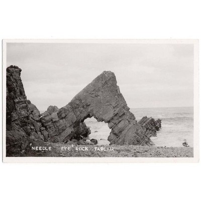 TARLAIR Needle Eye Rock, Banffshire RP Postkarte unbenutzt