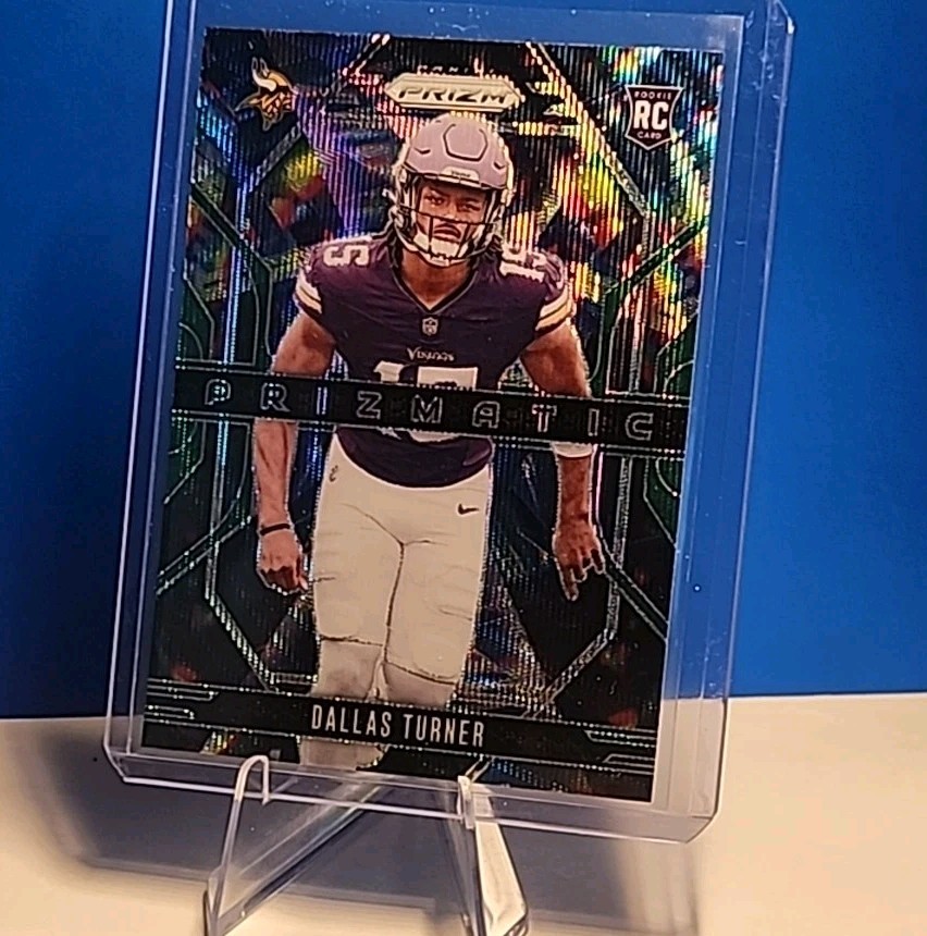 2024 Panini Prizm - Prizmatic Dallas Turner #17 Silver Prizm (RC)