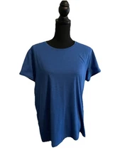 Arc’teryx Womens Taema Short Sleeve Crew T-Shirt Large Vitality Blue NWT Tee