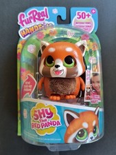 FurReal Handfuls Shy The Red Panda 3.5" Interactive Toy Phrases Sound Effects