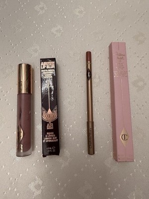 Charlotte Tilbury Lip Set Pillow Talk   Lip Cheat + Airbrush Lip Blur