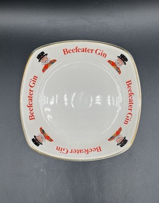 Vintage Wade Regicor Beefeater Gin Advertising Ashtray England 5 