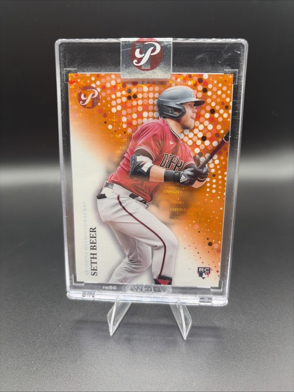 Topps 2022 Pristine Seth Beer #226 Orange Refractor 16/25 Dbacks