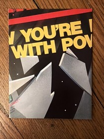 Mike Tyson's Punch-Out Nintendo NES Punchout Original Letter & Manual (writing)