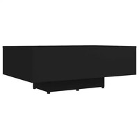 Tinkaro Couchtisch Schwarz 85X55X31 Cm Spanplatte