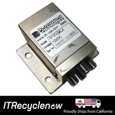 Ducommun DC-22 GHz RF Microwave Switch 12V DC 4 Position SMA Multi-Throw