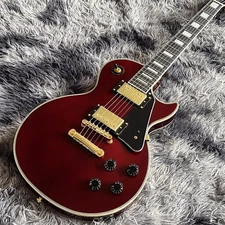 Custom Shop Wine Red Electric Guitar gold color hardware bone nut USA in stock