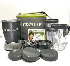 Magic Bullet NUTRiBULLET Blender Model NB-101S w/Carrying Bag & Accessories 600W