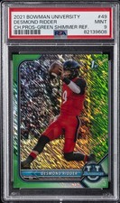 2021 BOWMAN UNIVERSITY CHROME PROSPECTS #49 DESMOND RIDDER 63/99 PSA 9