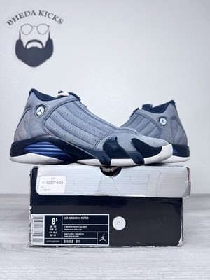 Size 8.5 - Air Jordan 14 XIV Retro 311832-011 Light Graphite Navy