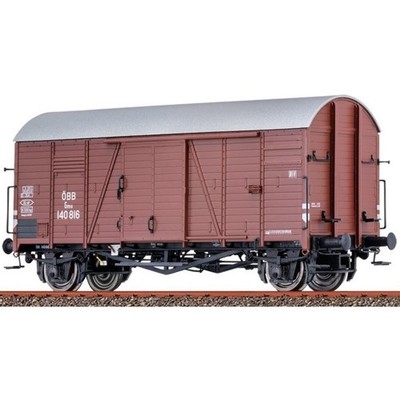 Brawa 50738 H0 Gedeckter Güterwagen Gms, ÖBB, Ep. III H0 + Neu