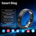 Size 7-13 Smart Health Ring Tracker HRV Sleeping Blood Oxygen Fitness Waterproof