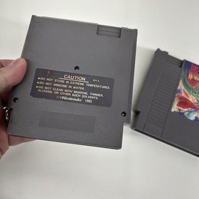 3 NES Games: Astyanax/Dragon Warrior. And iron sword all Tested And Working