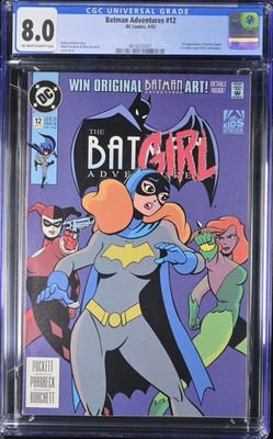 The Batman Adventures #12 - 1993 - CGC 8.0 OW/White Pages (DC comics)