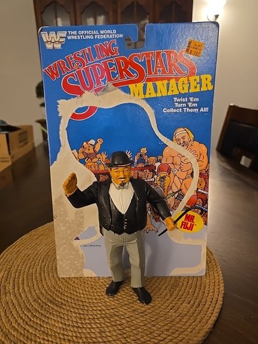 MR. FUJI With Cane- WWF WRESTLING SUPERSTARS - 198...