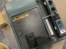 Sawyers Grand Prix 570 Af Slide Projector Plus 16 Slide Trays