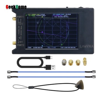 LiteVNA-64 50KHz-6.3GHz Vector Network Analyzer VNA Antenna Analyzer gh23