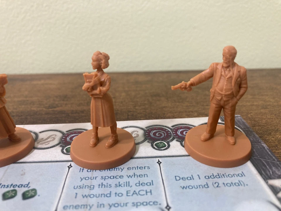 Cthulhu Death May Die Season 4 Expansion Investigators x6 with cards/tokens CMON - Image 4 of 4