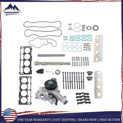 For Dodge Ram1500 2009-2015 5.7 MDS Lifters Kit Cam Timing Chain Kit Water Pump
