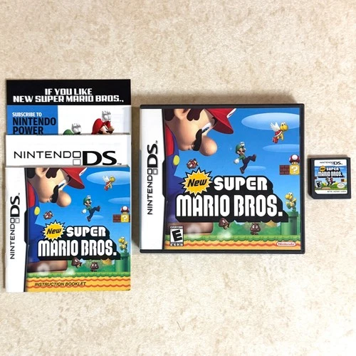 New ListingNew Super Mario Bros (Nintendo DS, 2006) - TESTED - Complete in Box CIB