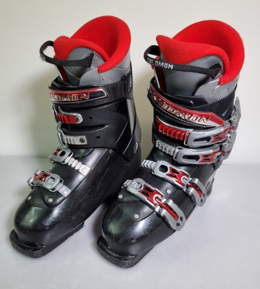 SALOMON Scarponi da sci Salamon GS Performa Thermic Fit 25 5 298 mm nero e rosso abbigliamento neve