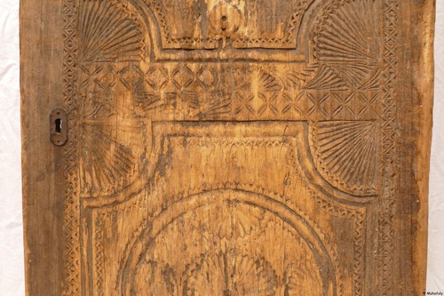 Madagaskar Zafimaniry Fensterladen Artefakt 140 x 63 cm ca. 1945 MF81 - Bild 4 von 8
