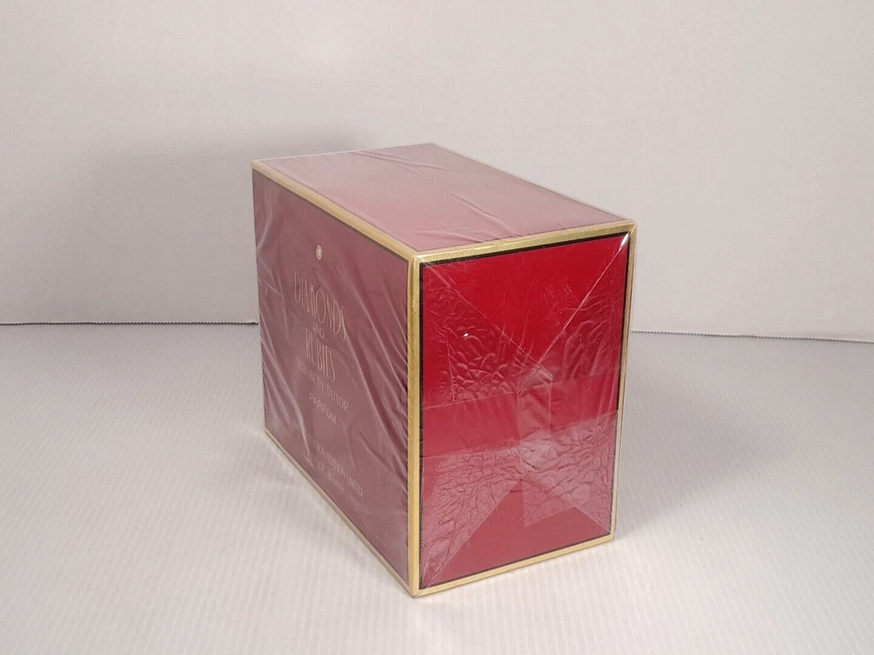 Botella de perfume RARA Elizabeth Taylor Diamonds & Rubies LIMITADA #130/250 1 fl oz Foto 3 de 4