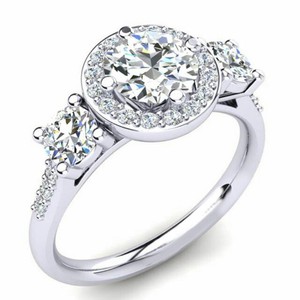 Engagement-Wedding-Ring-Round-Cut-Sterling-Silver-Solitaire-Moissanite-1-50-CT