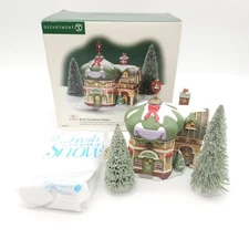 Department 56 North Pole Beauty Shoppe North Pole Series Christmas Village House
