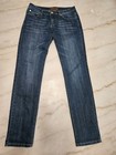 Sky Jeans Women's Skinny Mid Rise Straight Blue Denim Jeans Size 5/6 — photo 1