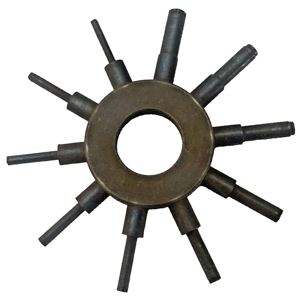 Vintage Watchmaker Tool 10 Prong Sleeve Wrench eBay