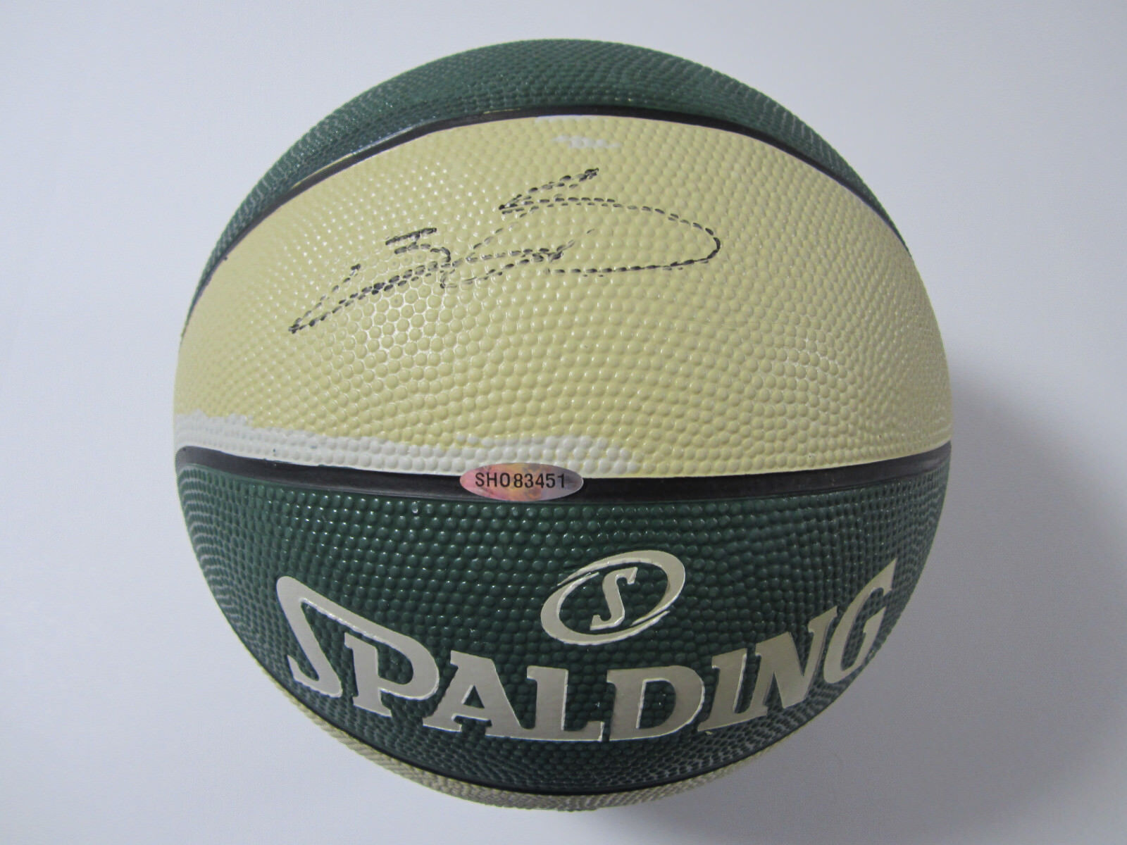 Lebron James Autographed Signed Cleveland Cavaliers 1/1 NBA Green Day 2010 Basketball UDA