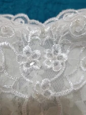 Lace Short Nightgown Large Stretch Strappy/Embellishment By Linea Donatella