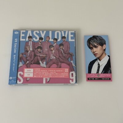 SF9 Easy Love Regular Edition First Press Limited Album (Taeyang Photocard)