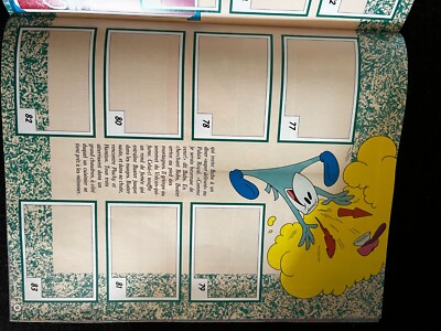 Album Vide Michel Vaillant BD Panini 1992 - Complet, Autocollants Non Collés, Italie