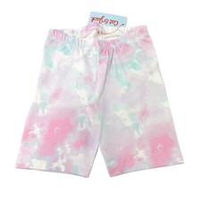 Cat  Jack Toddlers Size 5T Bike Shorts Tie Dye Pull-On Pink