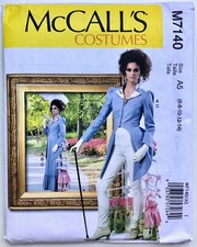 McCall 7140. Cosplay Costume. Victorian Steampunk Bustle. Sz 6 - 14. Uncut, FF