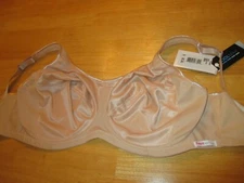 NWT FREYA Active COOLMAX Tan 30J Tan Bra AdjustStraps Underwire Ret$62 Drag