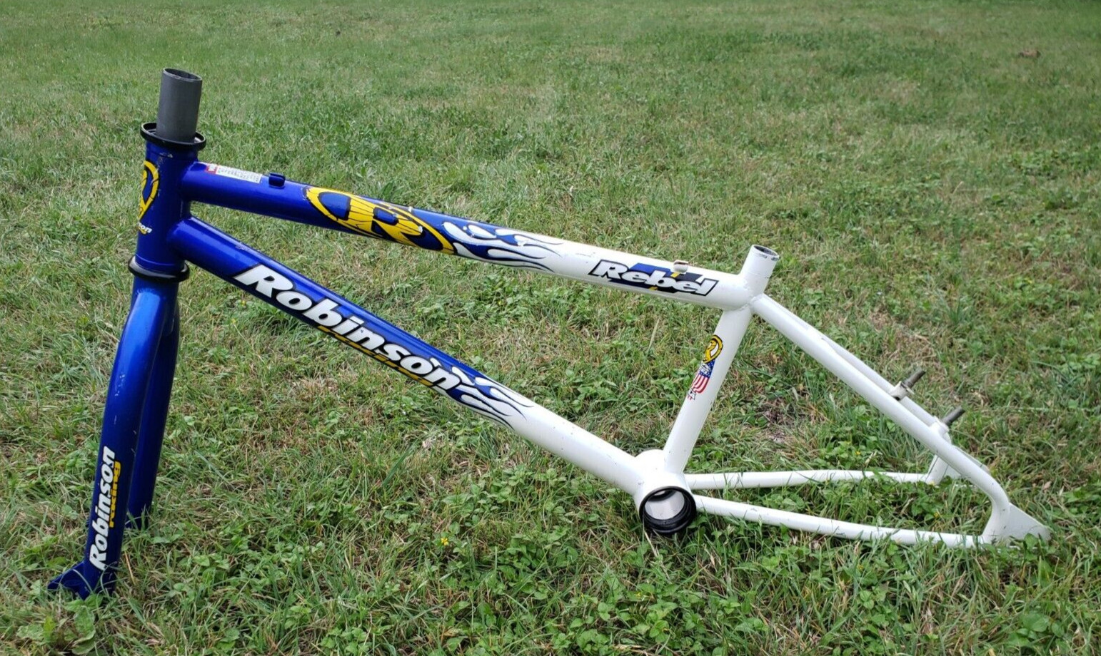 Robinson Racing "Rebel" BMX Frame 20". Made In USA. 19.75 TT GT, Powerlite. VGC
