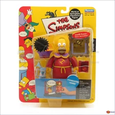 The Simpsons Stonecutter Homer series 10 intellitronic Playmates - worn pack