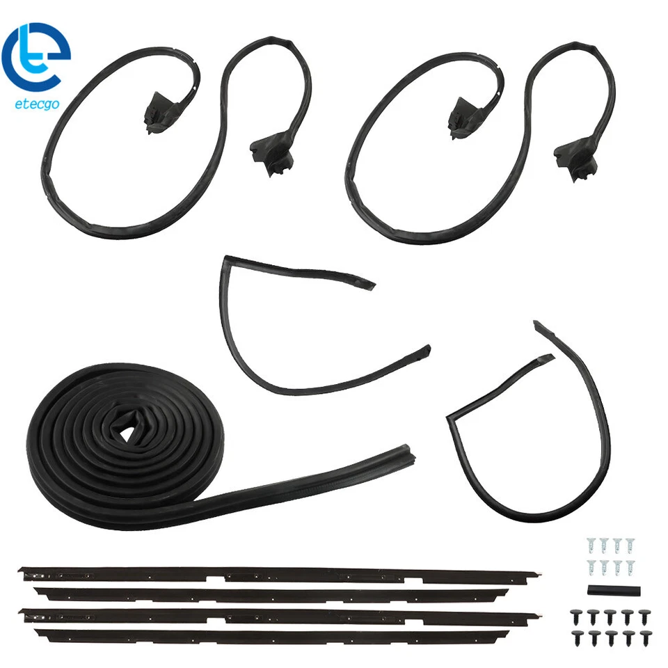 Juego de 9 sellos impermeables para Chevrolet 2 puertas Malibu/LeMans 1978-1981 Foto 4 de 4