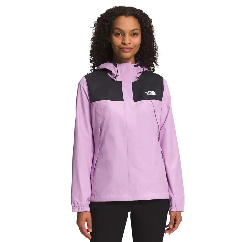 The North Face Antora Jacket Womens Medium Purple DryVent Full Zip