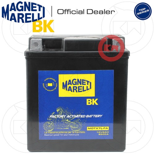 Batería Magneti Marelli YTX7L-BS Sellada VESPA Primavera 4V 50 2013-2017 - Imagen 2 de 4