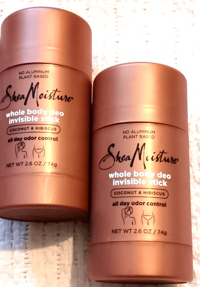 Shea Moisture Whole Body Deo Invisible Stick Manuka Retinol Antiperspirant Lot - Image 4 of 4