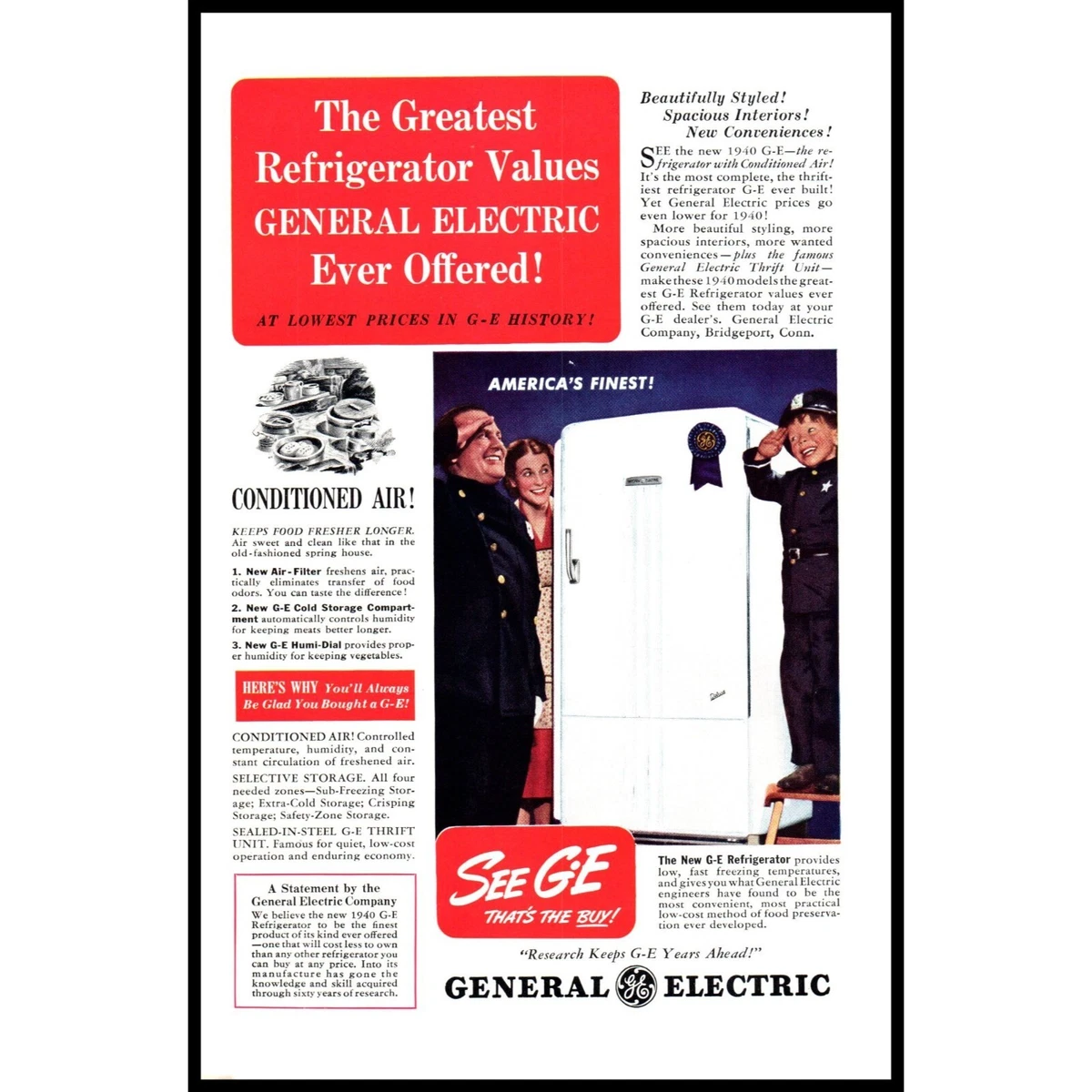 General electric 2024 company fridge