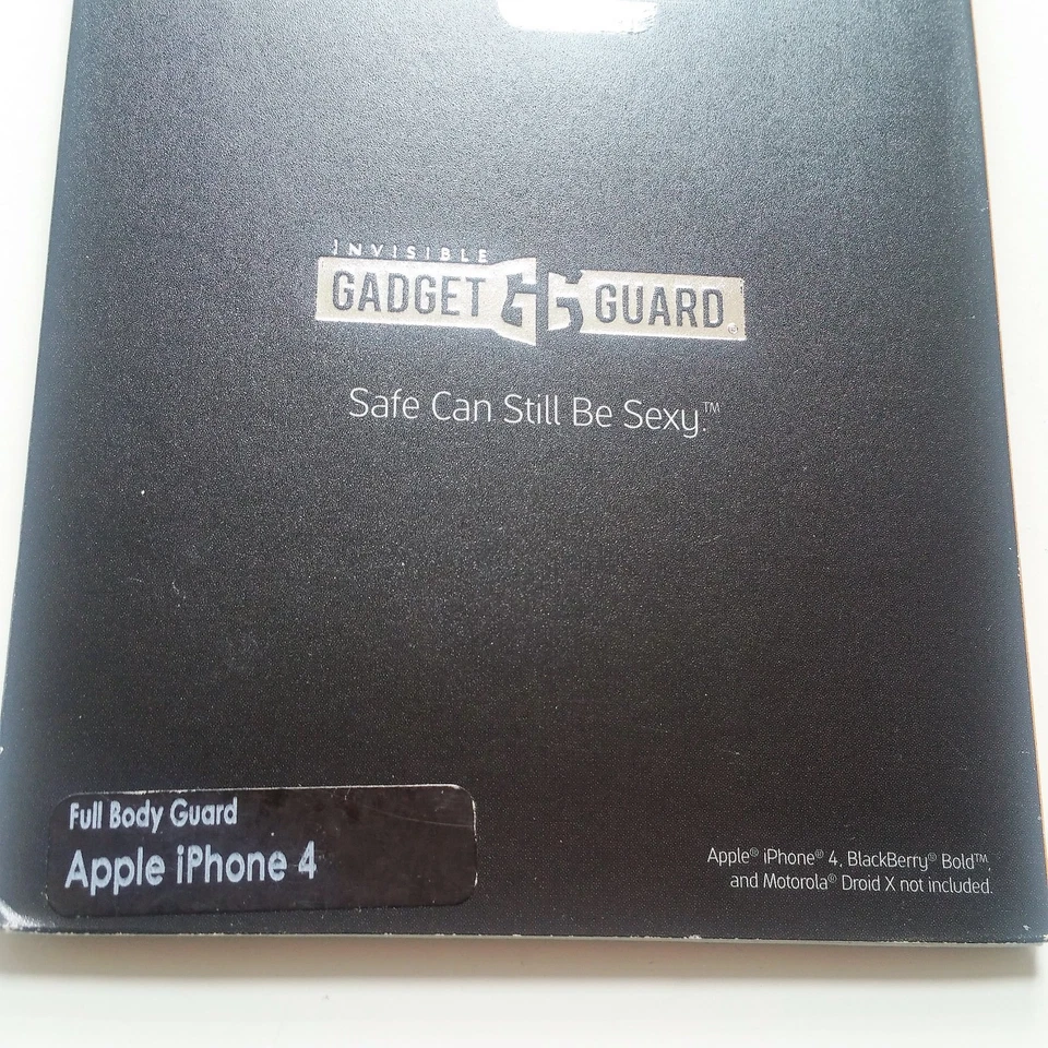 Protetor de gadget protetor invisível corpo inteiro protetor de celular pele Apple iPhone 4  - Imagem 4 de 4