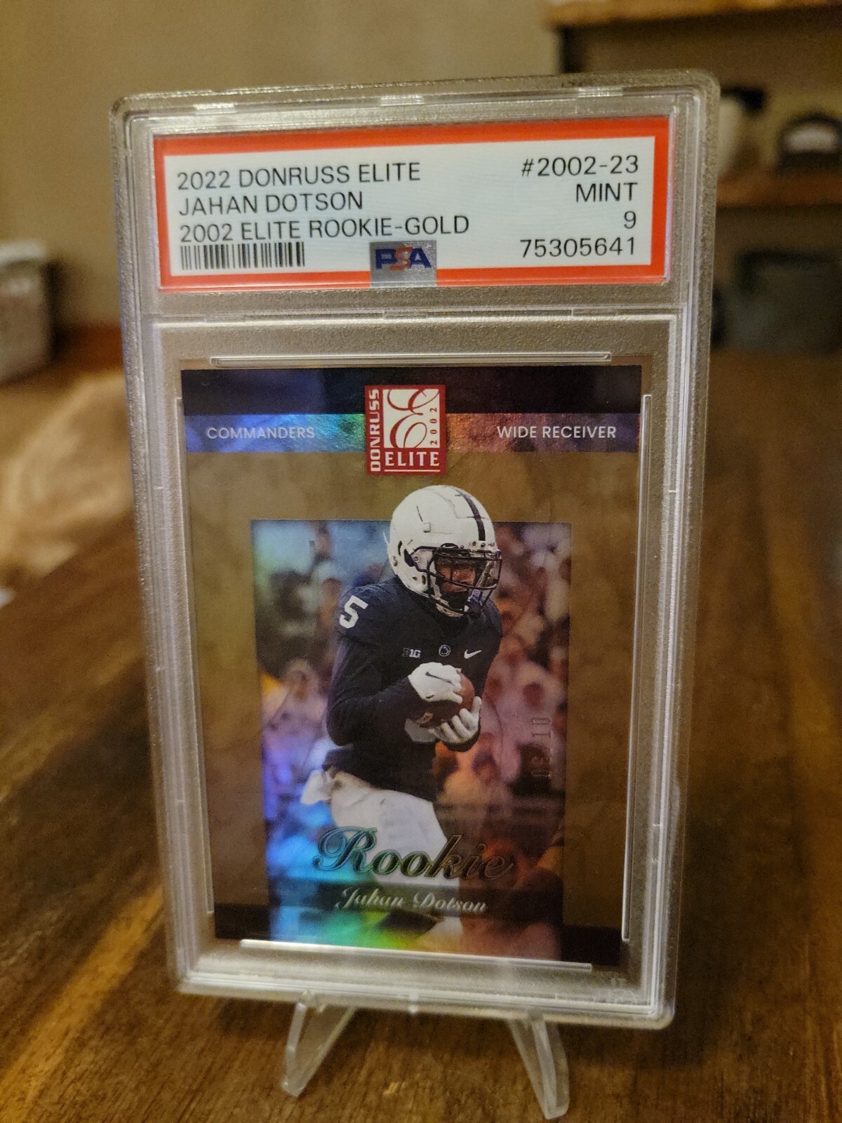 Jahan Dotson Panini Donruss Elite 2002 Elite Rookie #200223 Gold