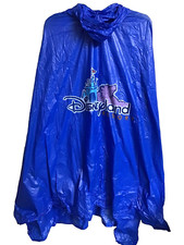 Disneyland Resort Vintage Waterproof Vinyl Hooded Poncho One Size Fits All