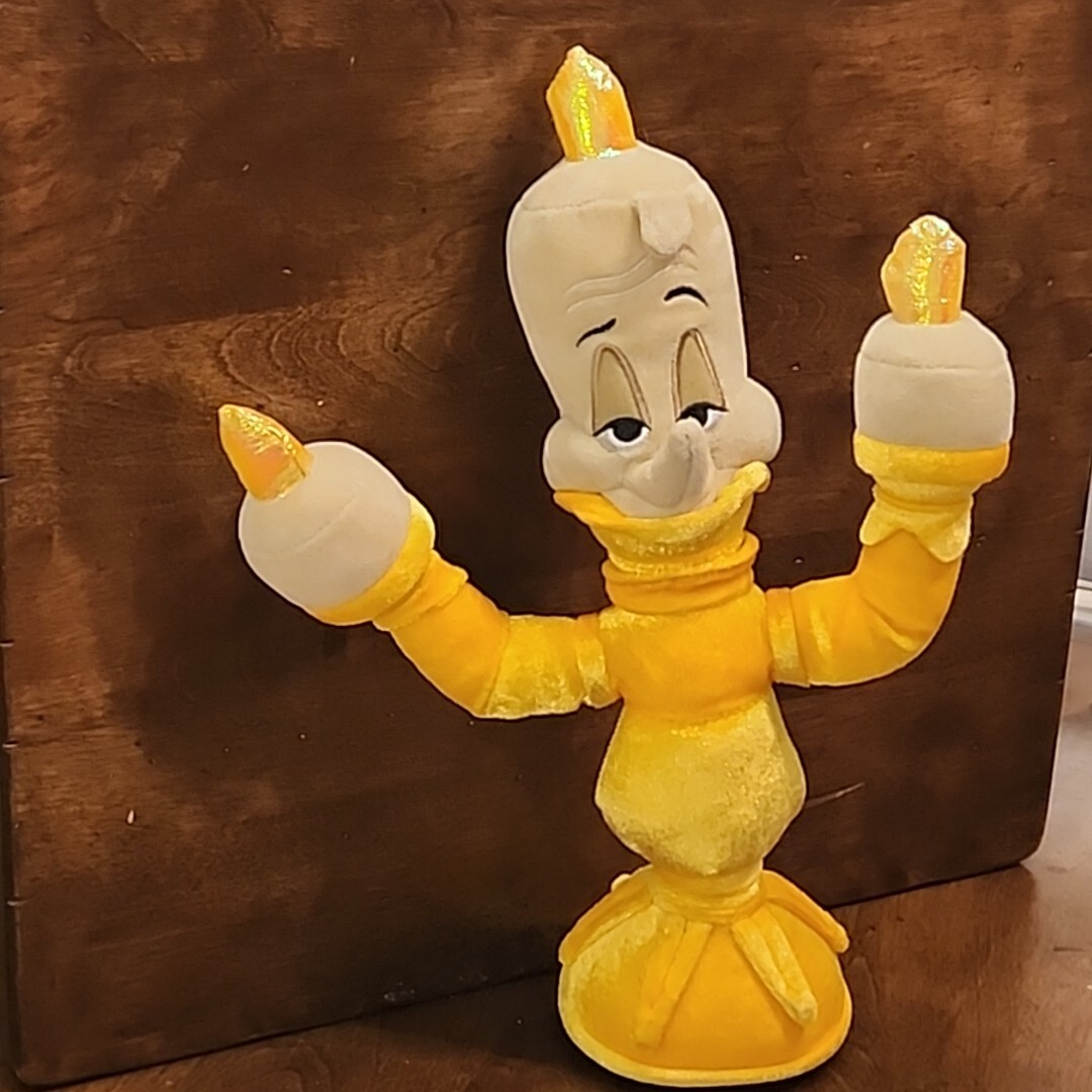 ぬいぐるみ lumiere Lumiere Disney Beauty & the Beast Plush Disney Store 12